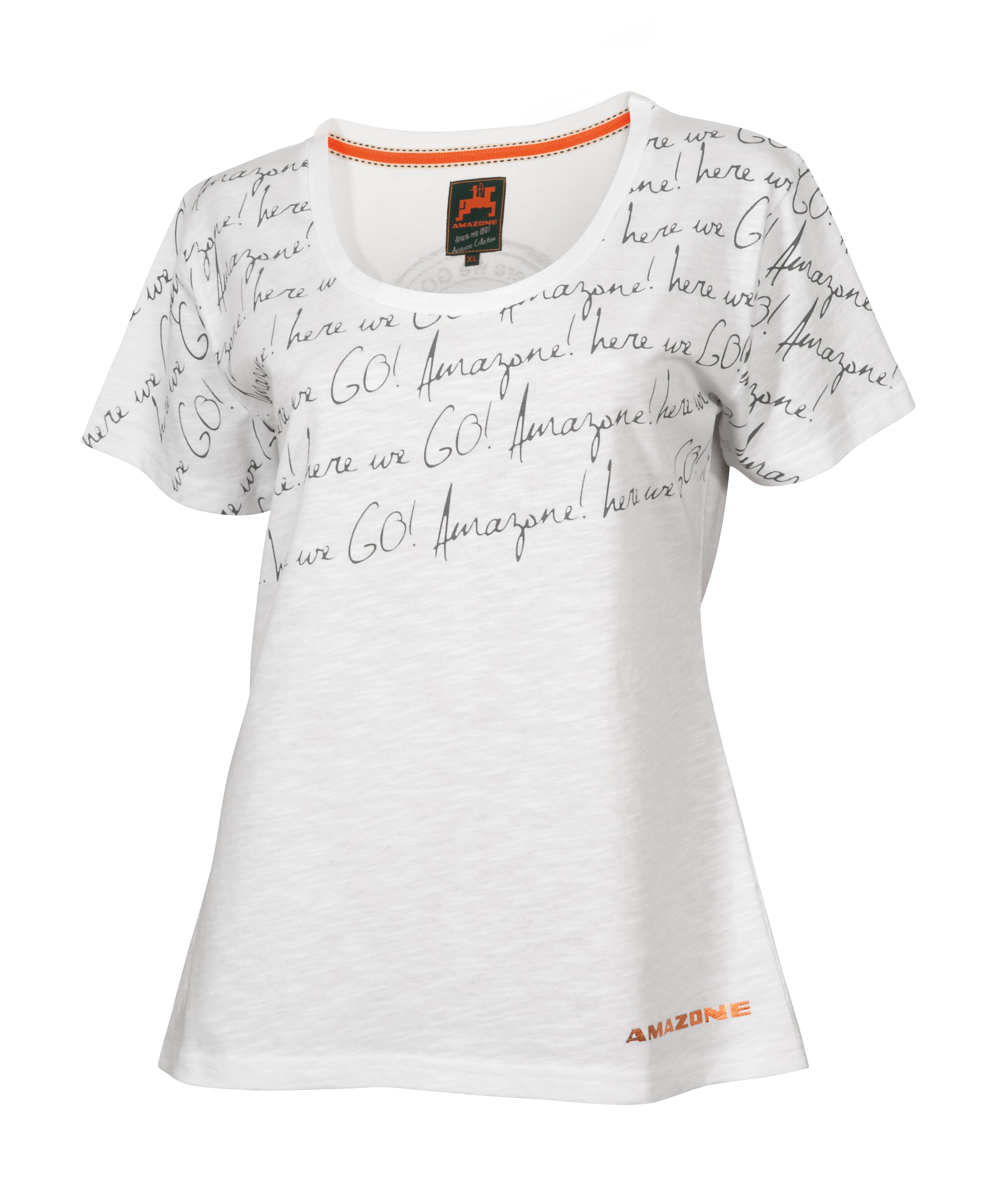 Damen-T-Shirt, weiß