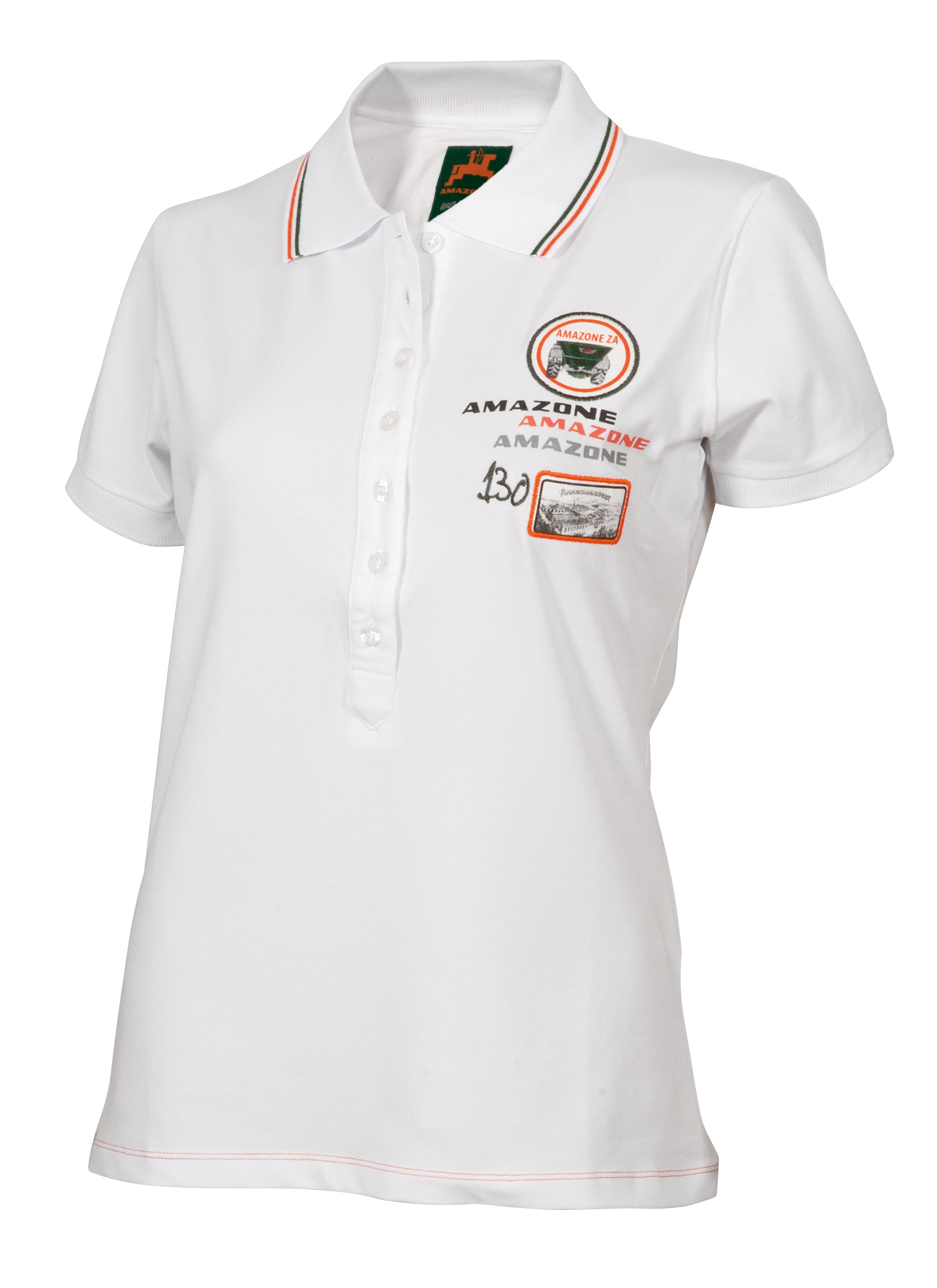 Damen-Poloshirt, weiß
