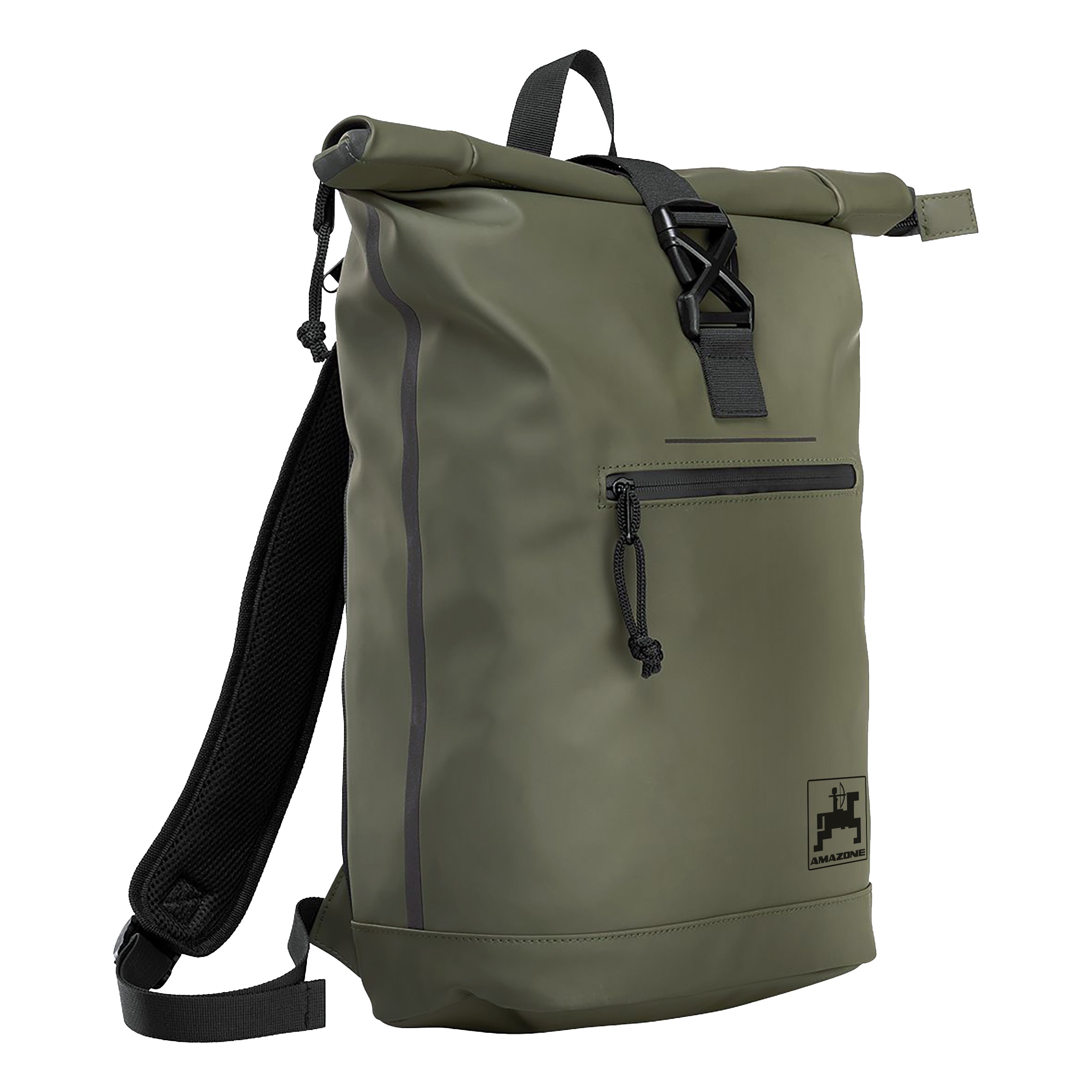 Fahrrad-Rucksack, olivgrün