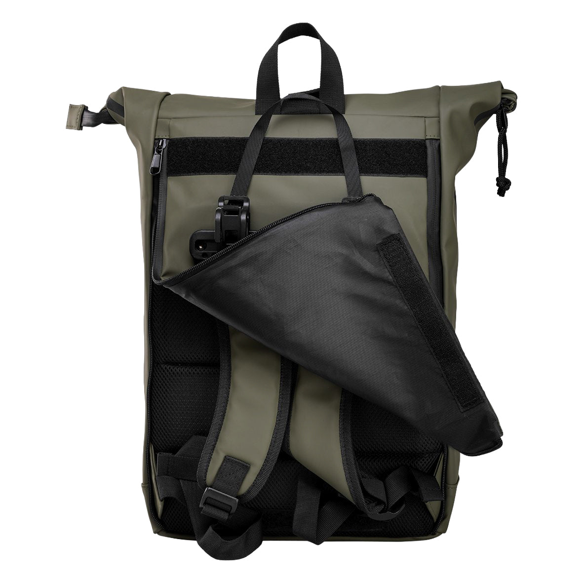 Fahrrad-Rucksack, olivgrün