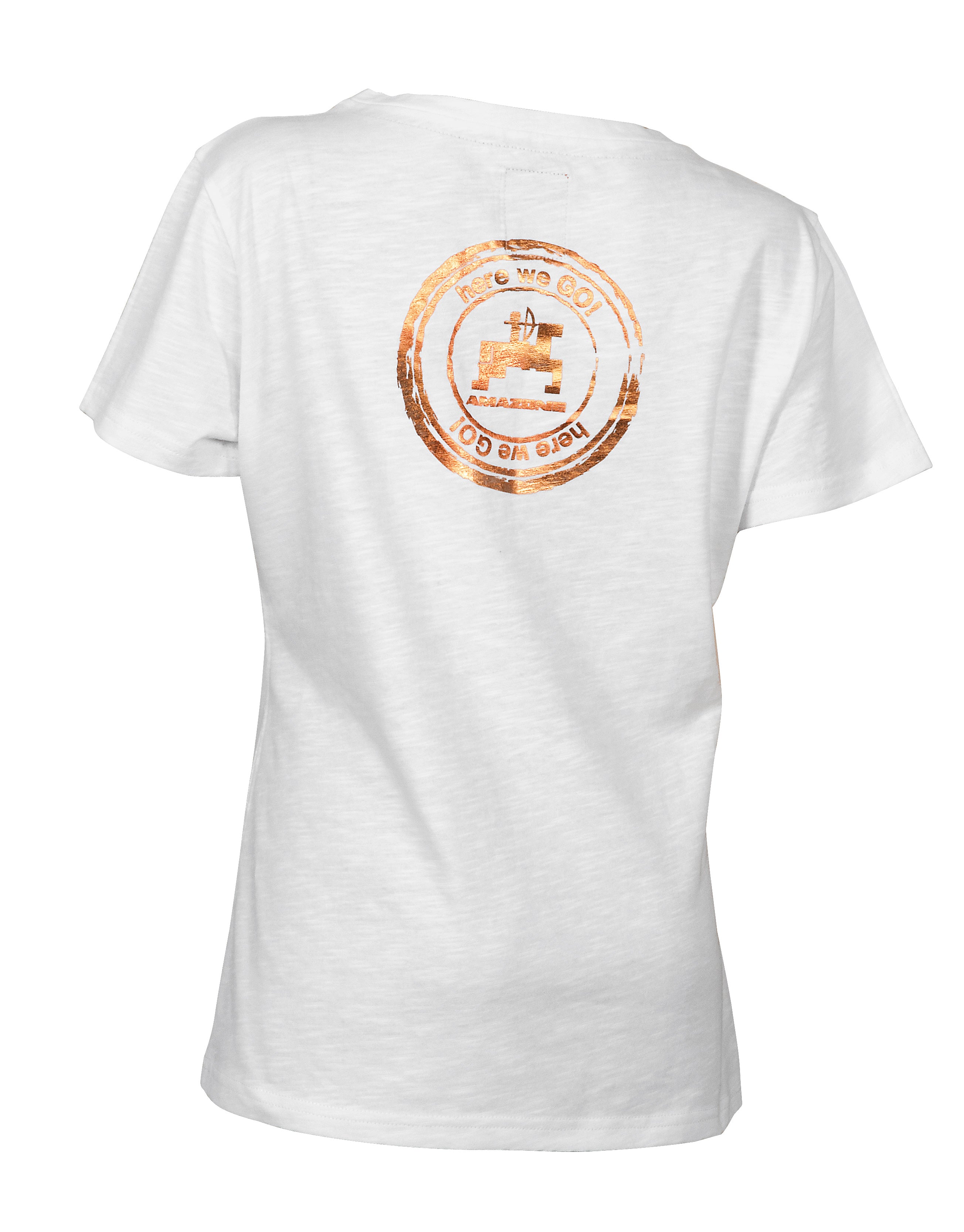 Damen-T-Shirt, weiß