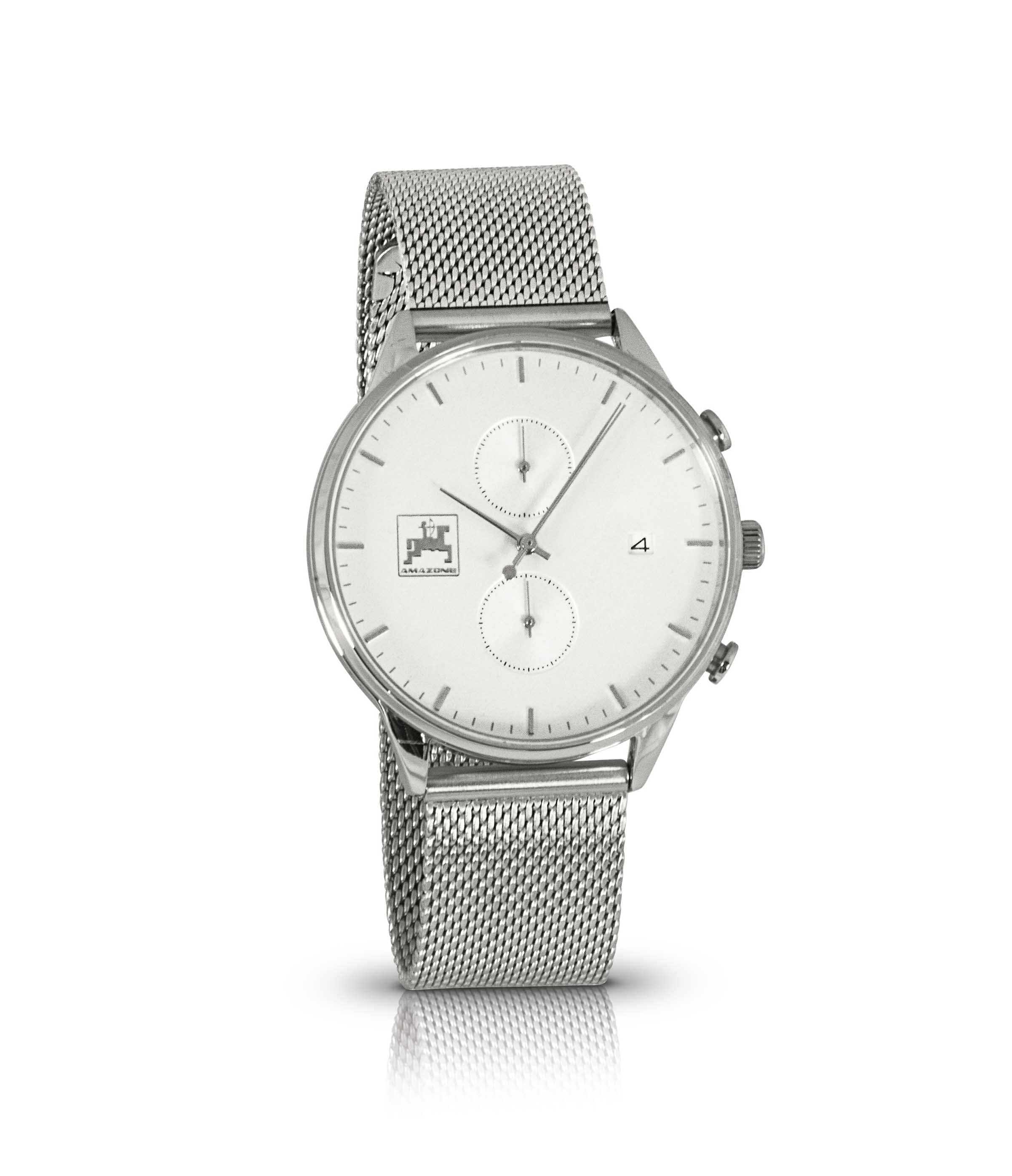 Chronograph, silber