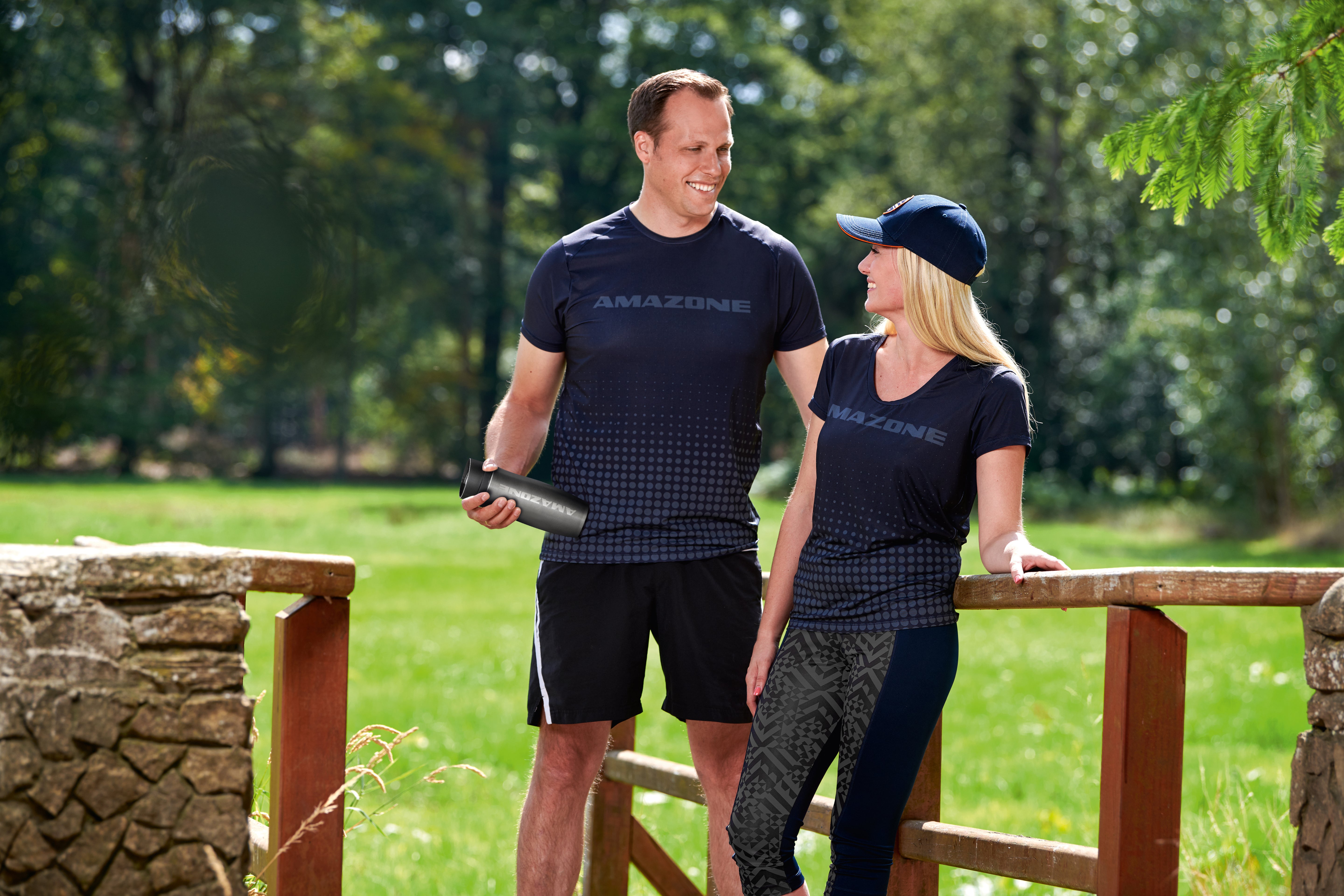 Herren-Sportshirt, dunkelblau