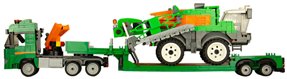 BlueBrixx Modell Pantera auf Tieflader