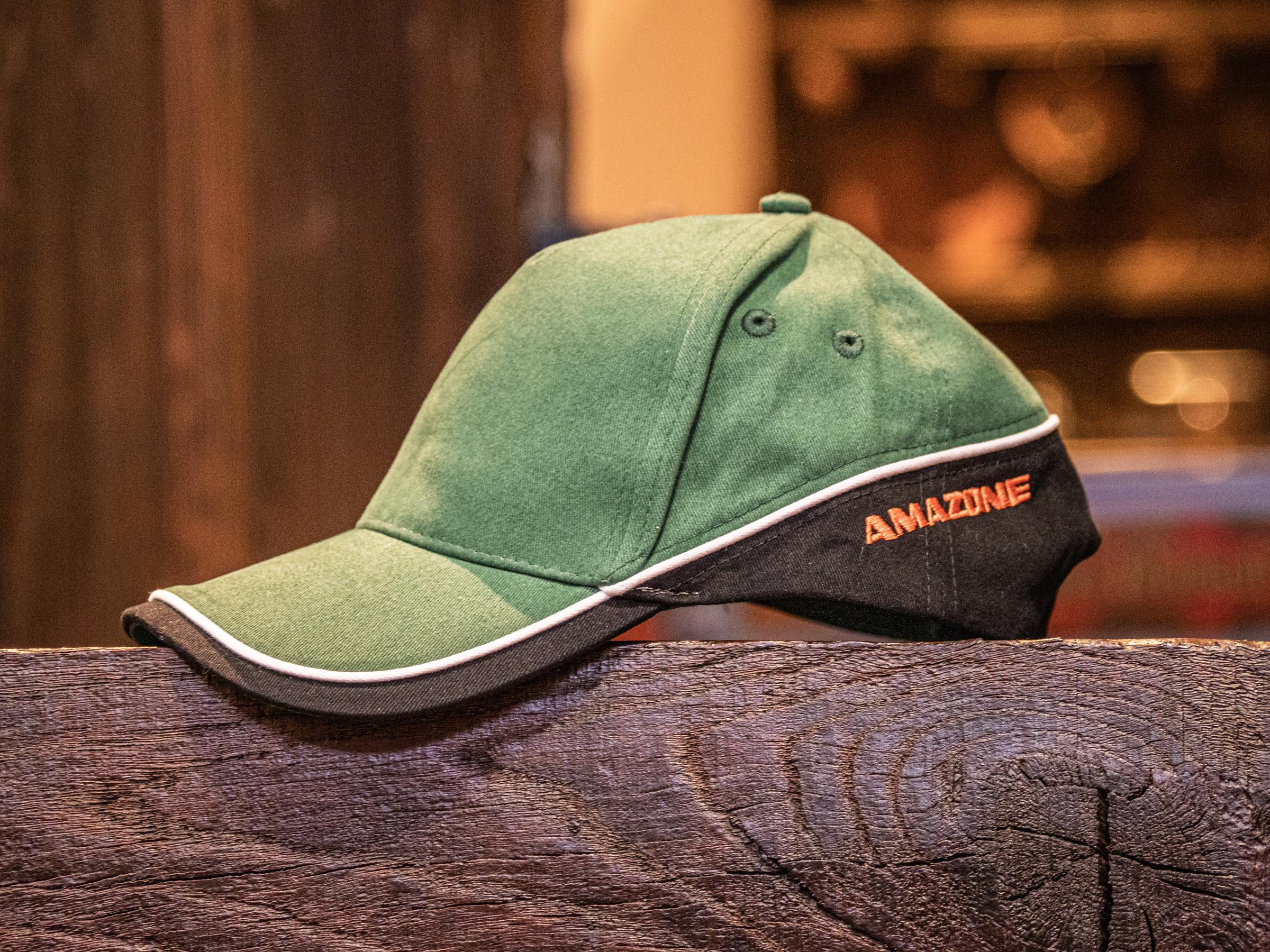Baseballcap, grün / schwarz