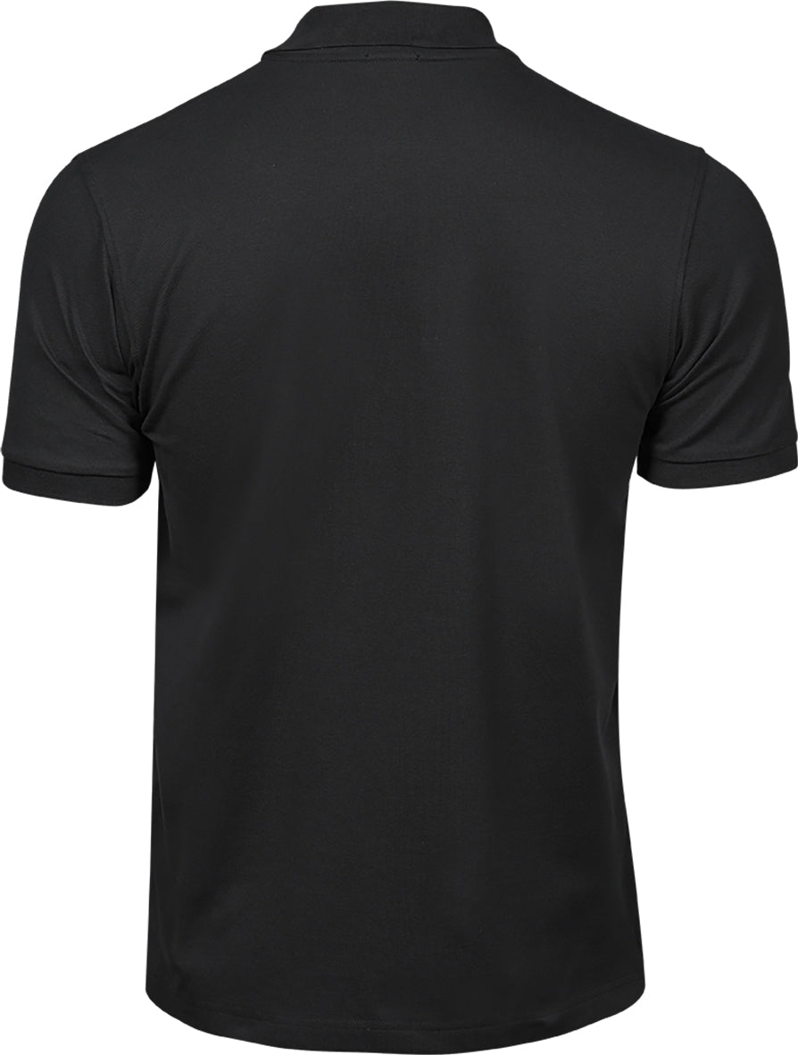 Herren-Poloshirt, schwarz