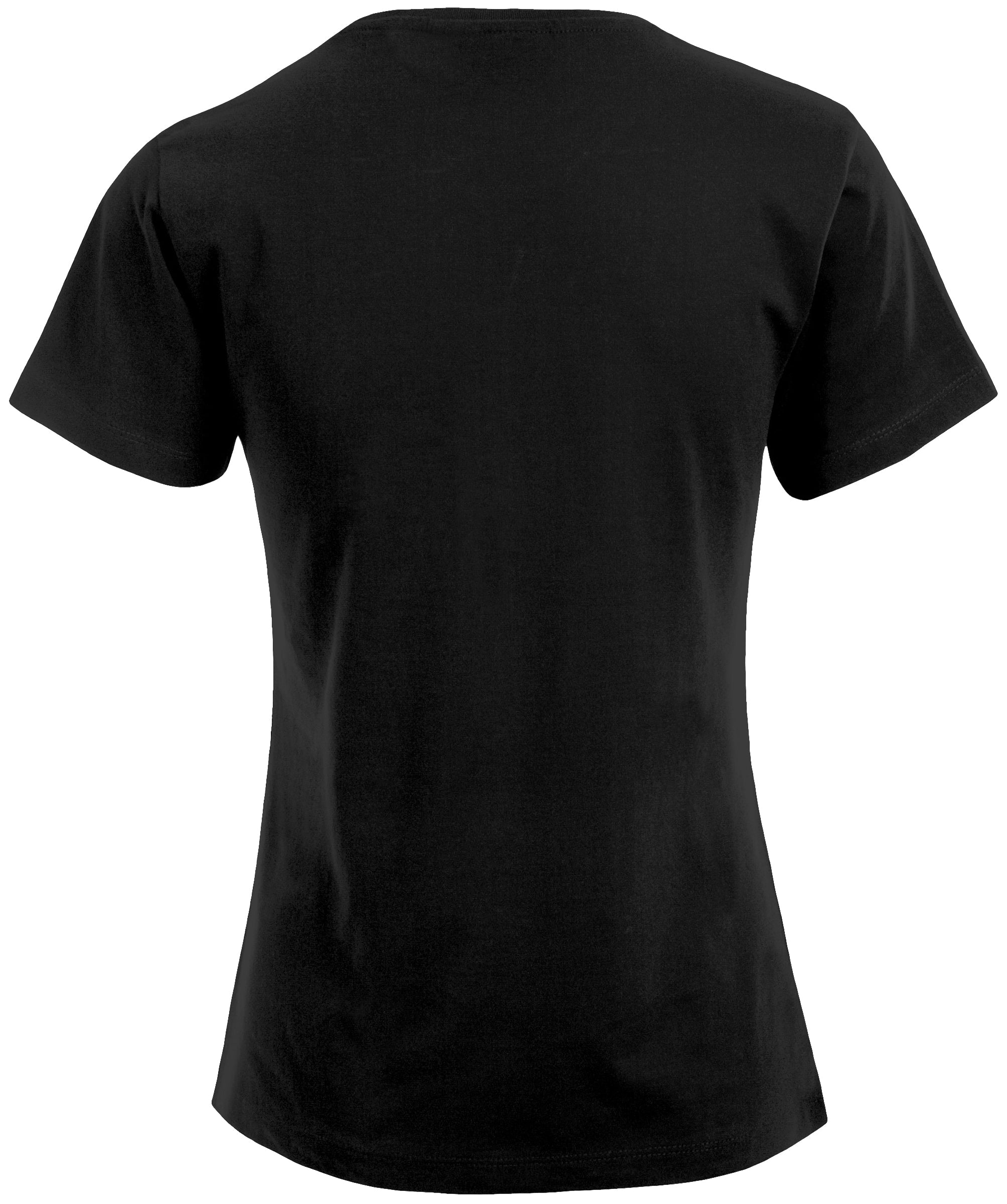 Damen-T-Shirt, schwarz