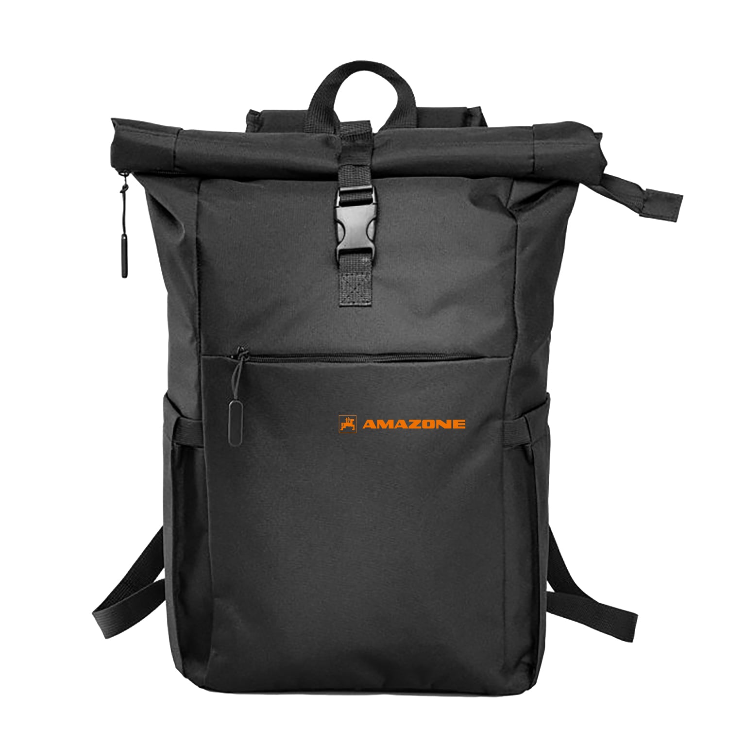 Rollup-Rucksack, schwarz