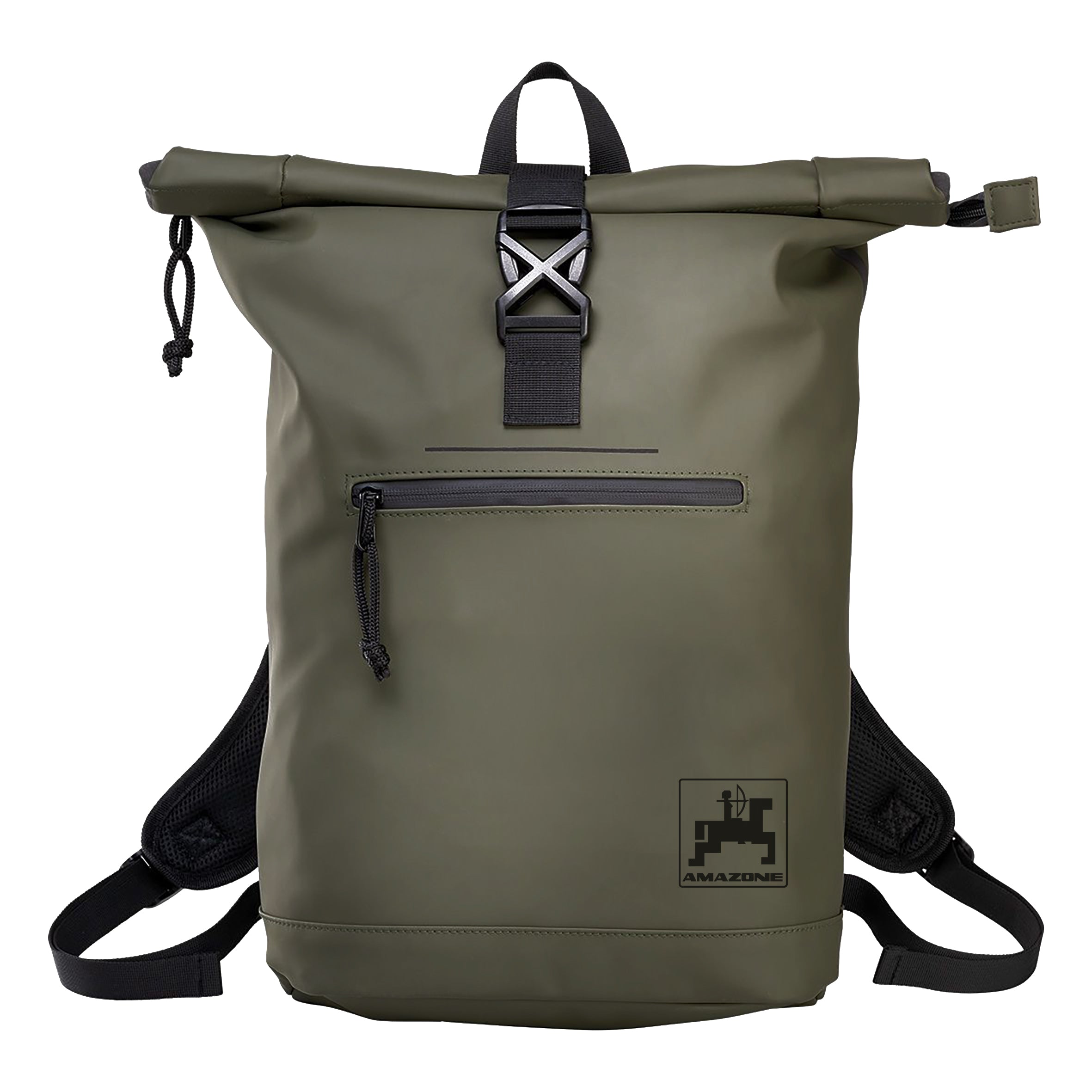 Fahrrad-Rucksack, olivgrün