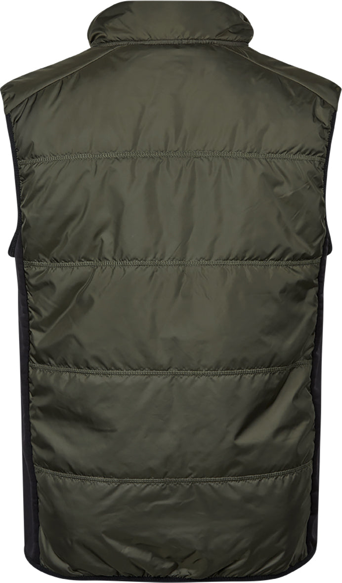 Hybrid-Weste, olivgrün/schwarz, unisex