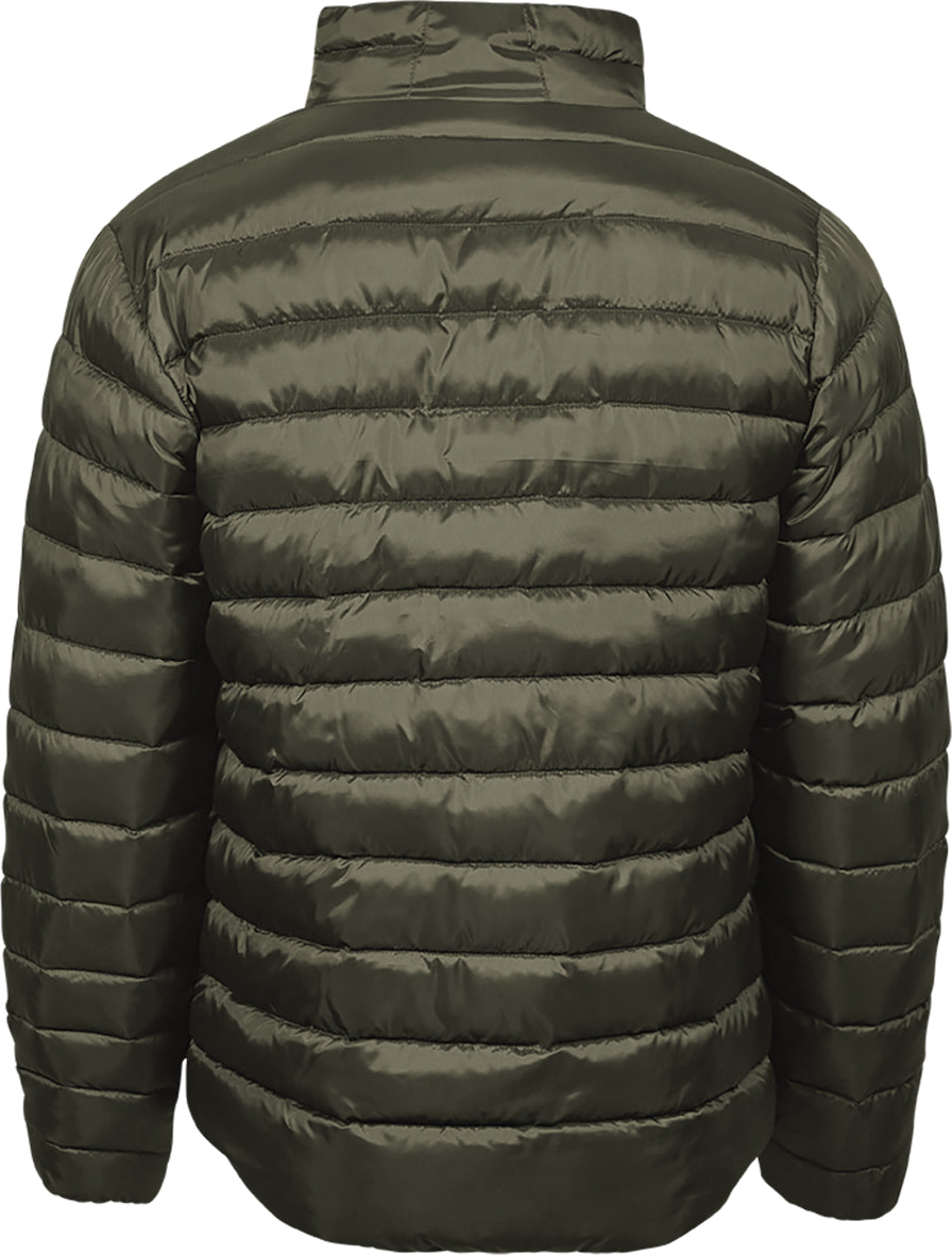 Steppjacke, olivgrün