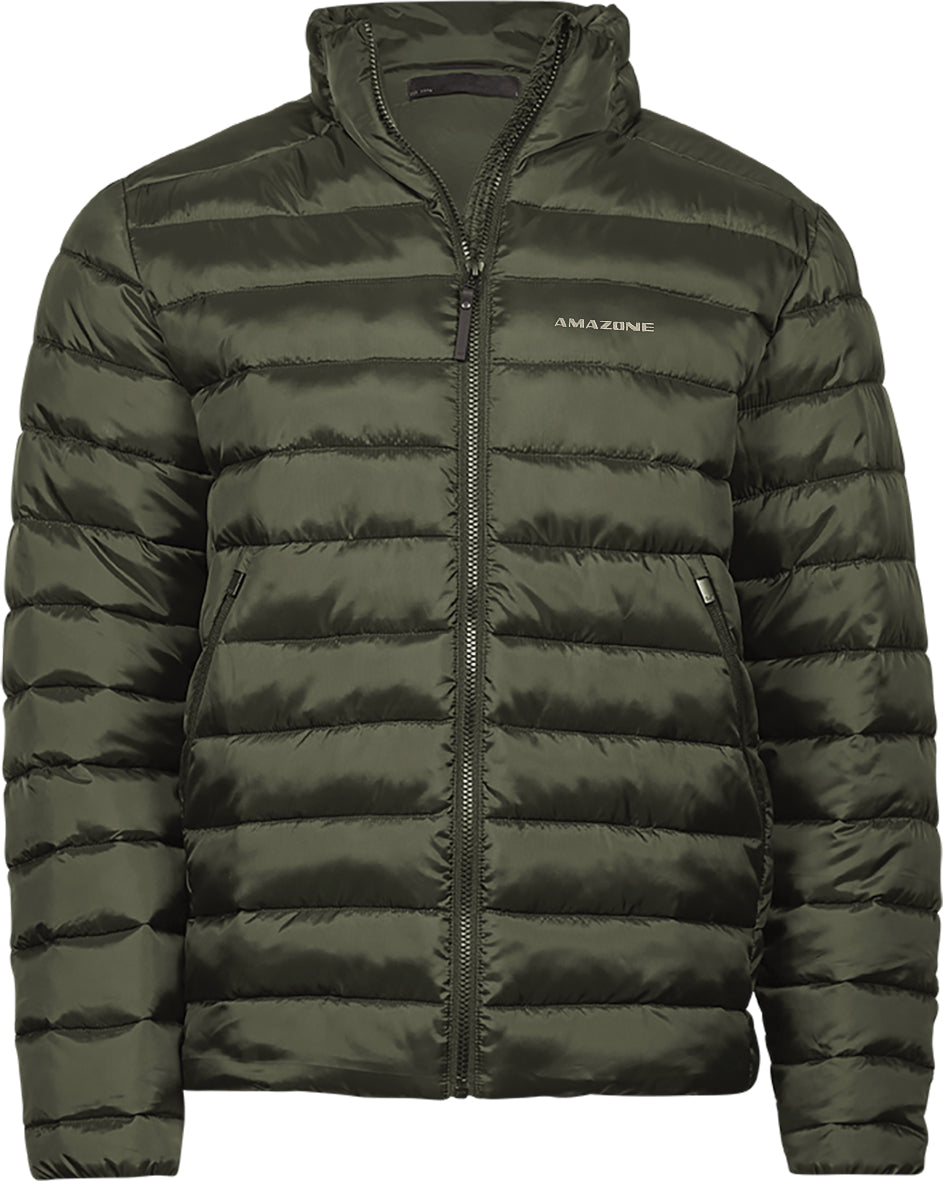 Steppjacke, olivgrün