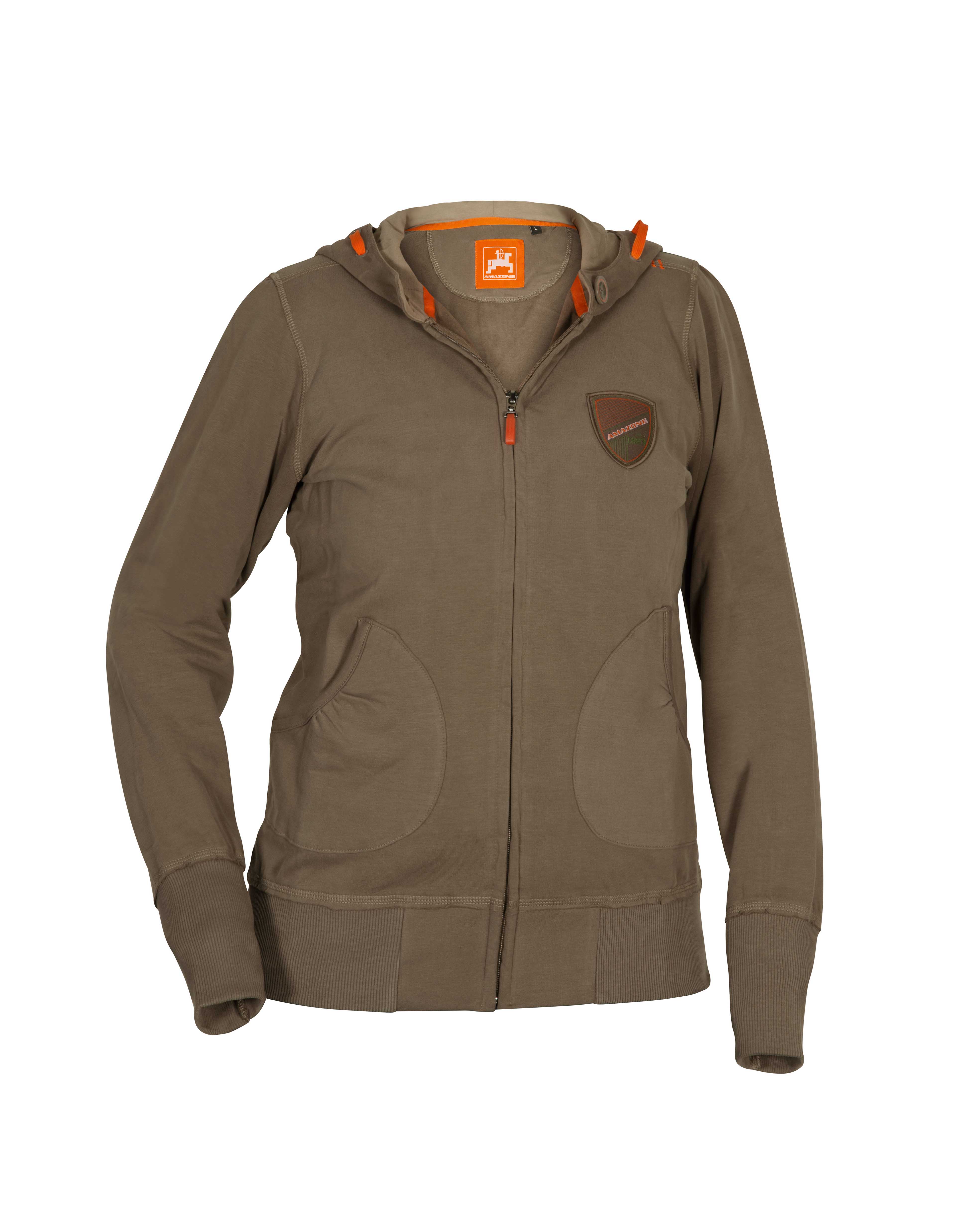 Damen-Sweatjacke mit Kapuze