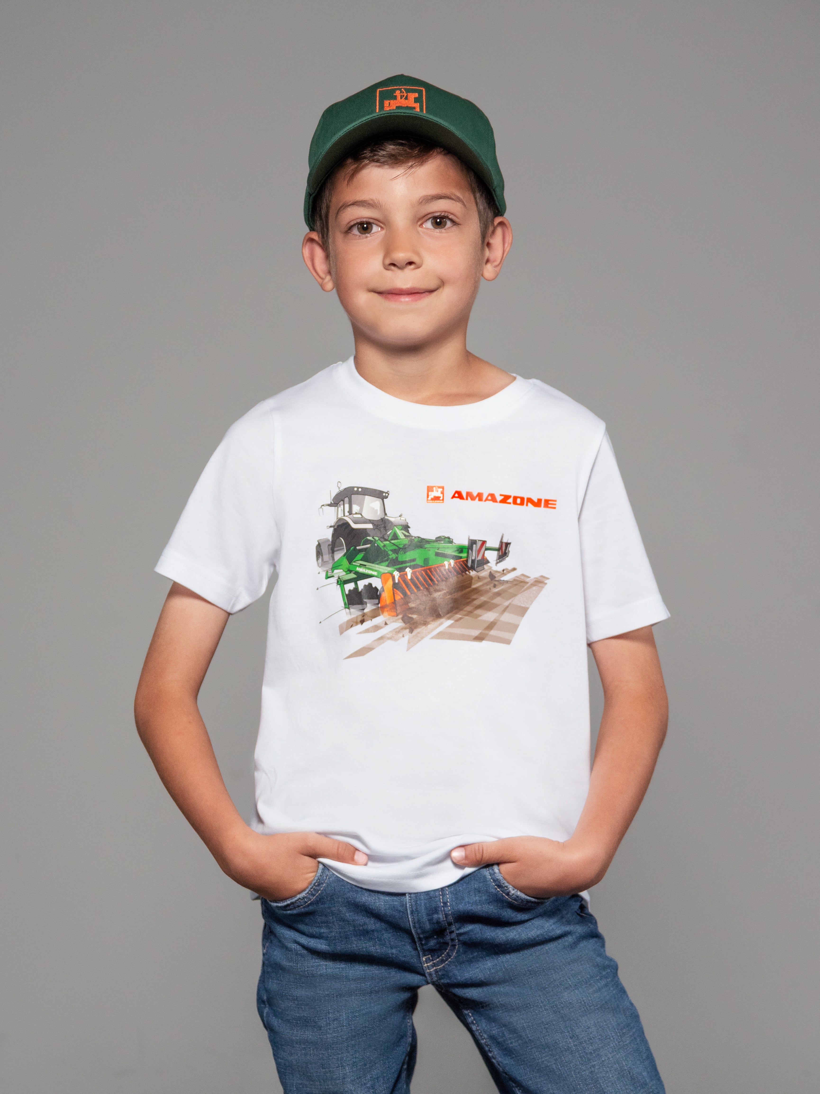 Kinder-T-Shirt, weiß, unisex