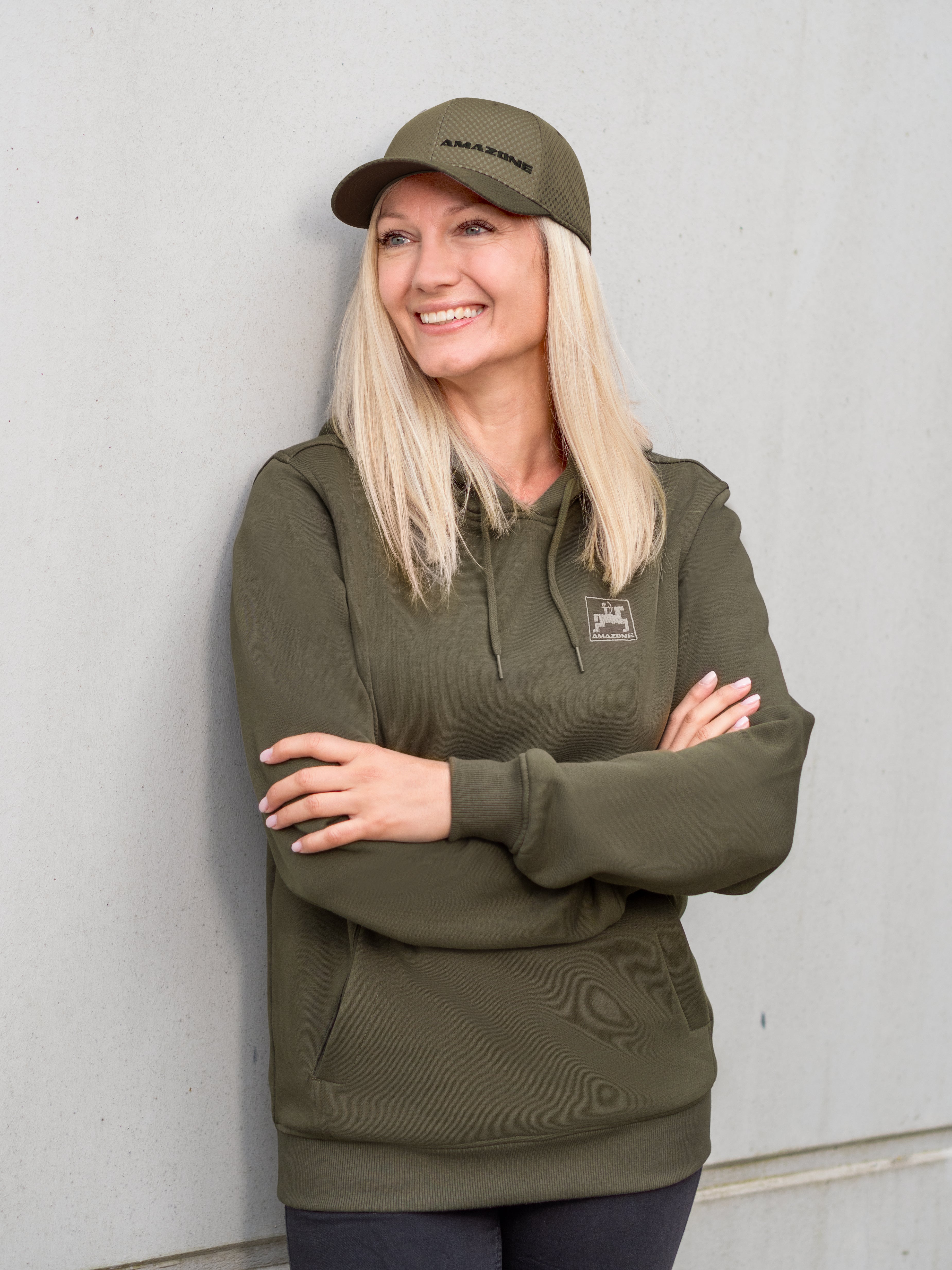 Hoodie, olivgrün, unisex