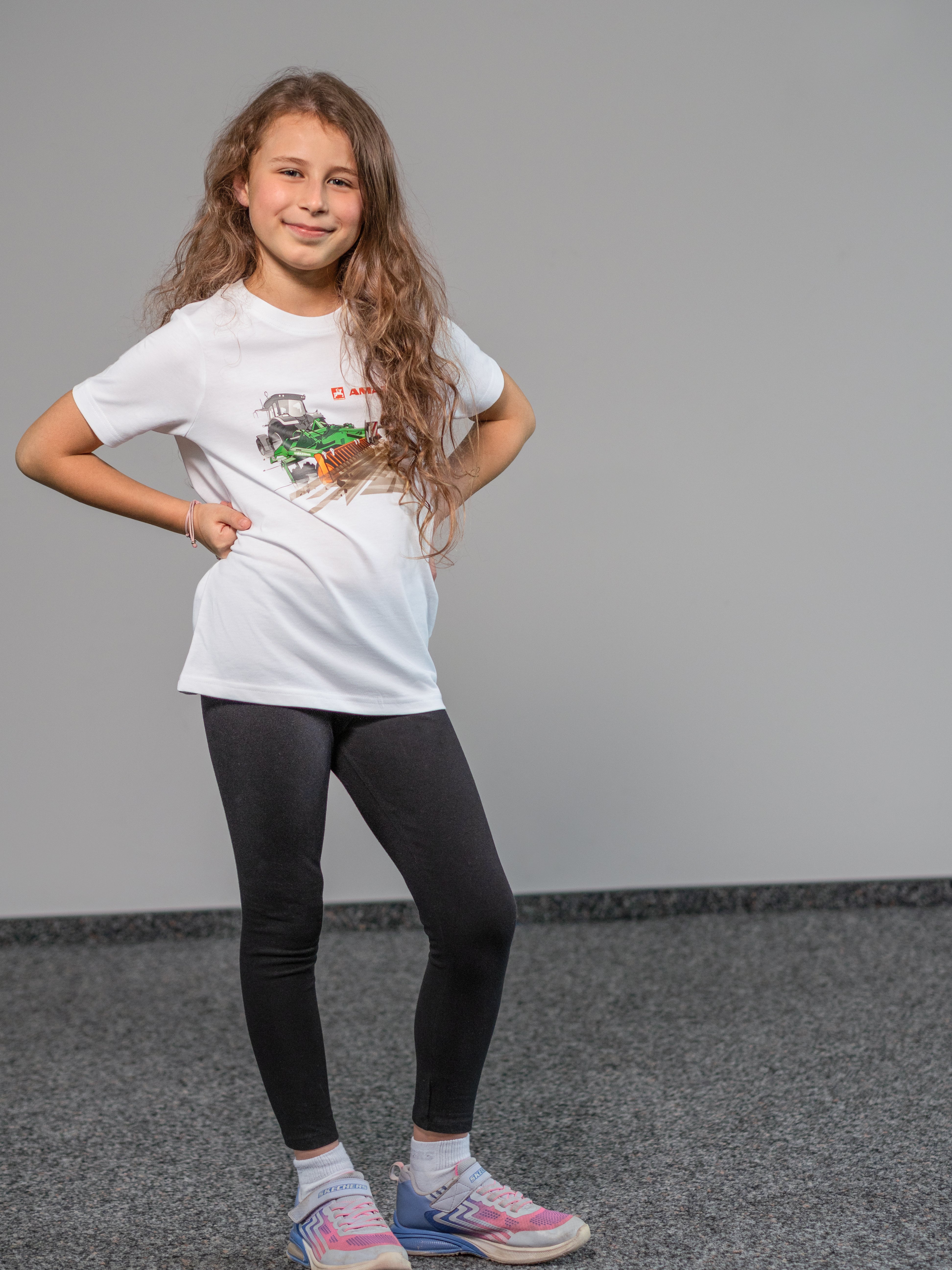 Kinder-T-Shirt, weiß, unisex