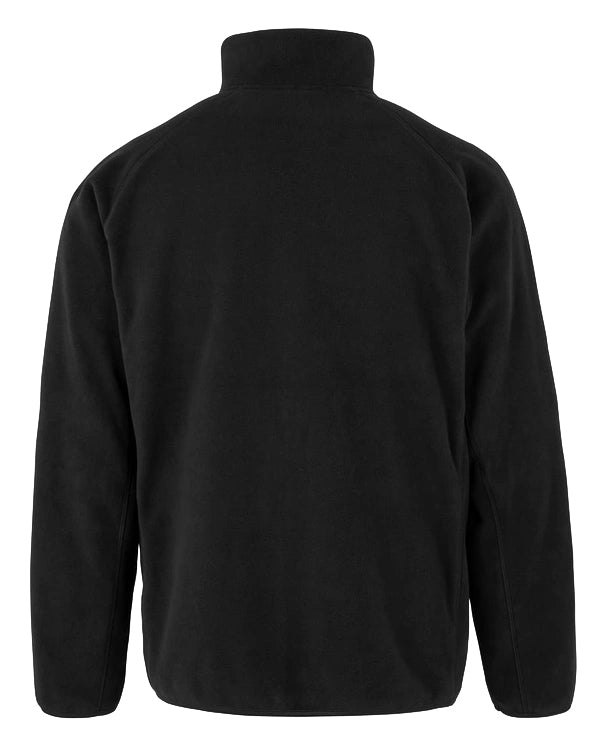 Fleece-Jacke, schwarz