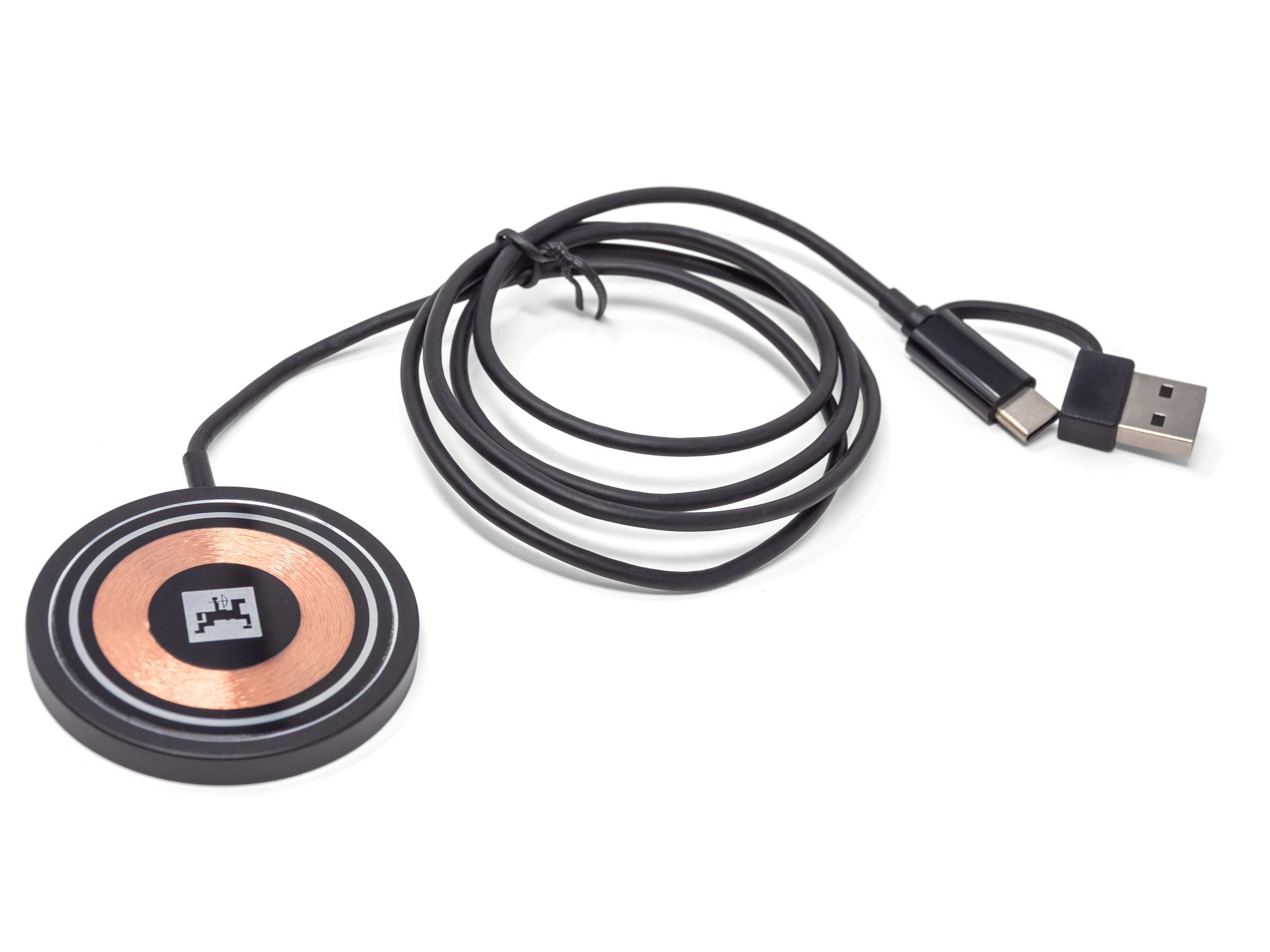 Magnetischer Wireless Charger, schwarz