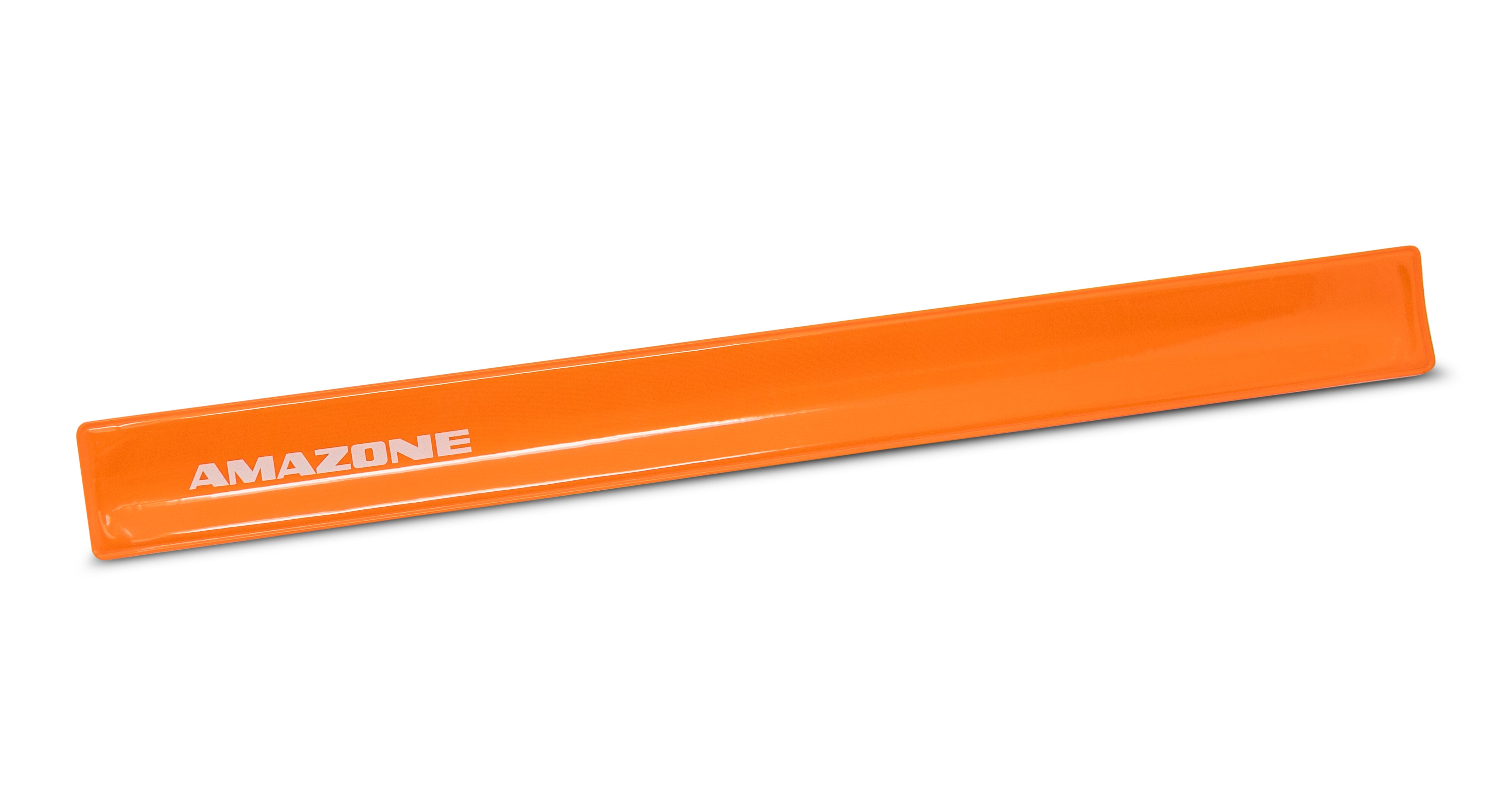Flexibles Reflexband mit Metallfeder, orange