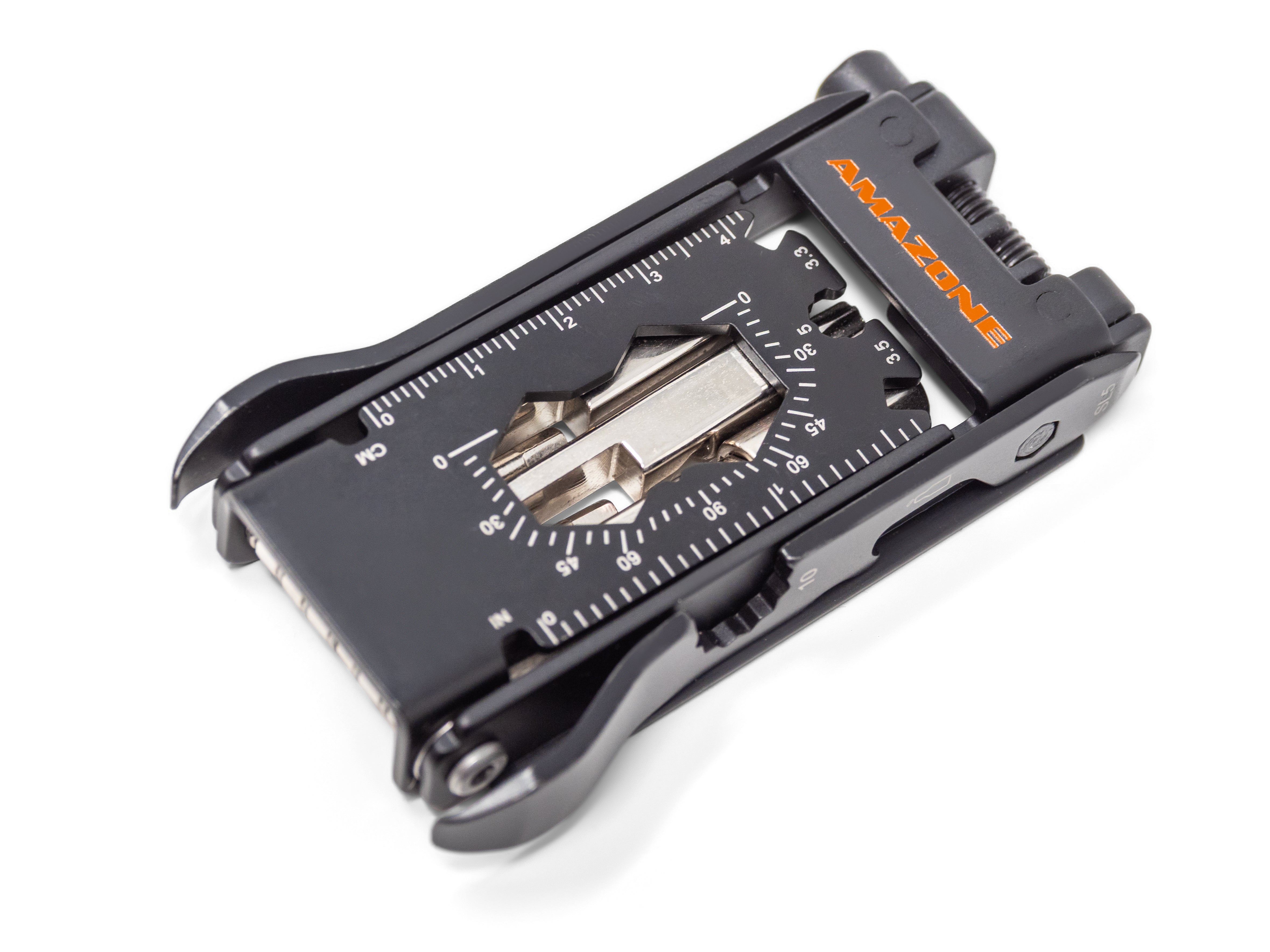 Fahrrad Multitool-Werkzeug, schwarz/silber